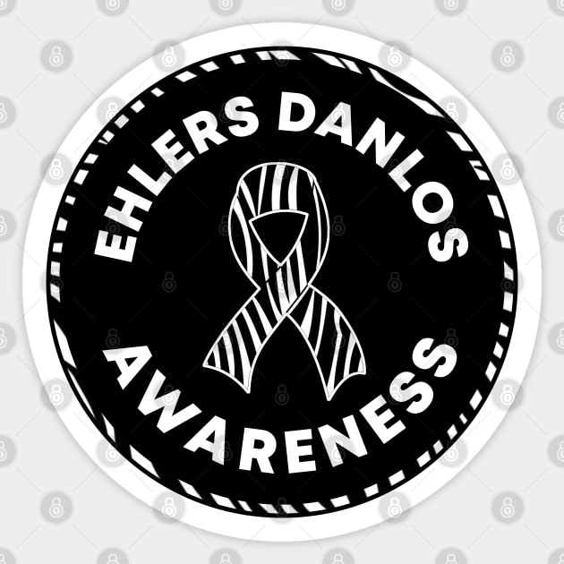 Ehlers Danlos Syndrome - Disability Awareness Sticker by Football from the Left